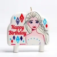 Свеча в торт Happy Birthday, Холодное сердце