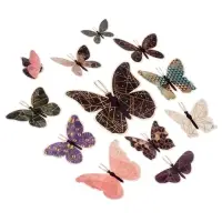 Набор магнитов на холодильник &laquo;Геометрия с золотом&raquo;, 12 шт., картон, h=4-10 см