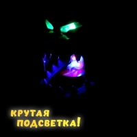 Джип &laquo;Бульдог&raquo;, радиоуправляемый, трансформация, дымовые эффекты, работает от аккумулятора, цвет красный