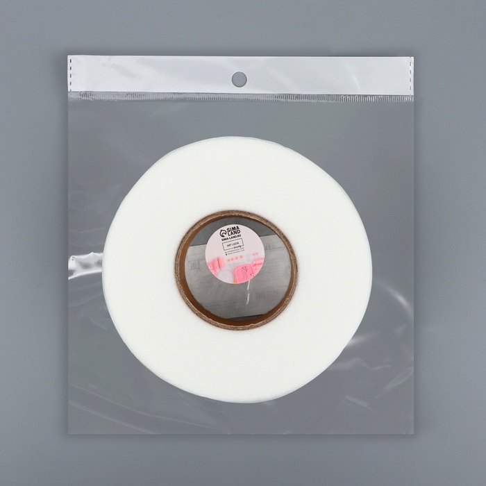 Паутинка клеевая, 4 см, 73 &plusmn; 1 м, цвет белый