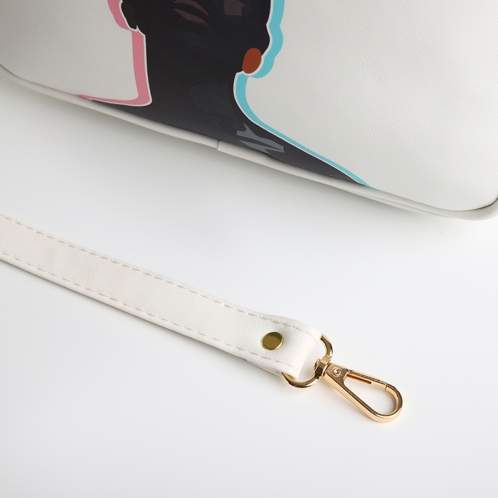 Сумка женская через плечо TEXTURA, маленького размера, цвет белый