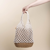 Сумка женская SL Home, ручное плетение, хлопок, 27&times;48 см