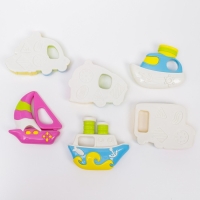 Набор погремушек &laquo;Розовый слон. Машинки&raquo;, 6 шт., подарочная упаковка