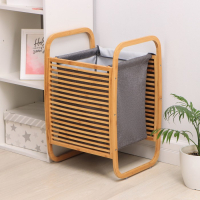 Корзина для белья Доляна Natura, с крышкой, 39&times;35&times;60 см