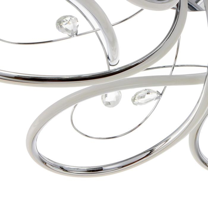 Светильник c ПДУ 69539/1 LED 102Вт диммер хром 71х71х17 см BayerLux