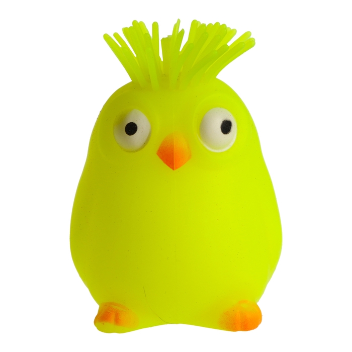 Мяч детский резиновый ёжка световой &laquo;Пингвинчик&raquo;, цвета МИКС , в шоубоксе