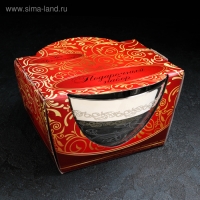 Набор салатников &laquo;Флора&raquo;, 3 предмета: 0,25 л, 0,8 л, 1,75 л, с гравировкой, цвет напыления золотой