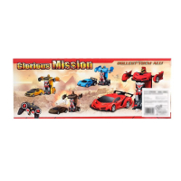 Робот радиоуправляемый &laquo;Автобот&raquo;, трансформируется, световые эффекты, масштаб 1:18