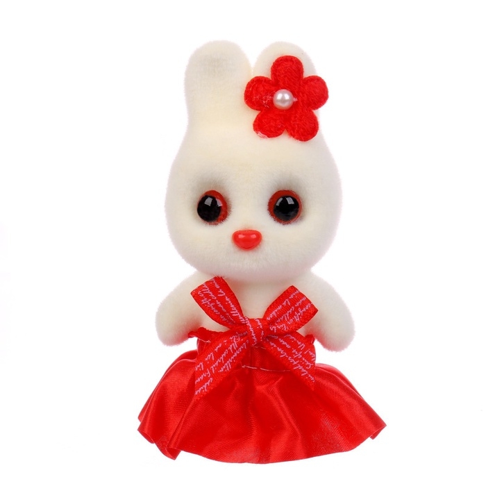 Игрушка из пенопласта «Зайка с цветком», 13 см, набор 3 шт., цвет МИКС Игрушка из пенопласта «Зайка с цветком», 13 см, набор 3 шт., цвет МИКС