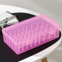 Органайзер для хранения ниток, 42 отделения, 23,5&times;13,5&times;6,5 см, цвет МИКС