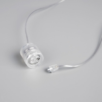 Светодиодный кулон &laquo;Полумесяц&raquo; 60 см, батарейки, свечение мульти (RGB)