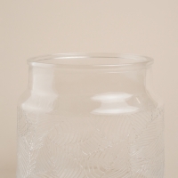 Банка стеклянная для хранения сыпучих продуктов SL Home &laquo;Ивелин&raquo;, 1 л, 12&times;12 см, с деревянной крышкой