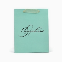 Пакет ламинированный вертикальный &laquo;Поздравляю&raquo;, MS 18 х 23 х 10 см