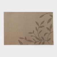 Салфетка сервировочная на стол Доляна, &laquo;Росток&raquo;, 45&times;30 см, цвет бежевый