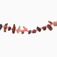 Ожерелье 20 см, цв. розовый