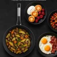 Сковорода с антипригарным 24 см Monolit 24F индукция