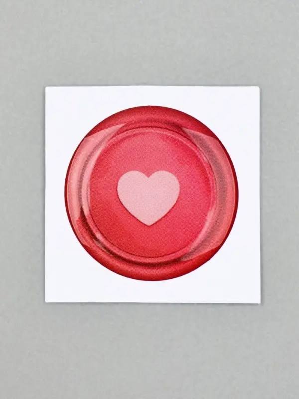 Открытка с конвертом и наклейкой &laquo;Мамочке&raquo;, тиснение, 11 х 16 см