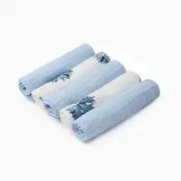 Набор платочков Крошка Я  Cornflowers (вид 1) 20*20 см-5 шт, муслин, 100 % хлопок