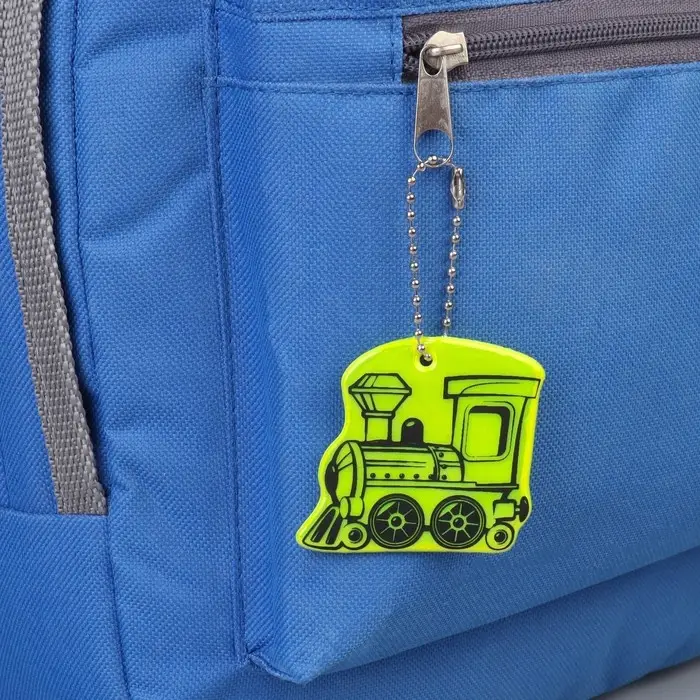 Светоотражающий элемент &laquo;Паровоз&raquo;, двусторонний, 4.9&times;5.5 см, МИКС