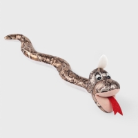 Мягкая игрушка "Змея", 45 см, цвет МИКС