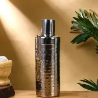 Шейкер "Серебро" нержавеющая сталь 7х7х23 см