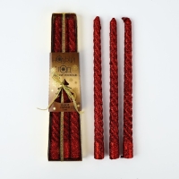 Новогодние свечи витые &laquo;Новый год: Новый год&raquo; 3 шт