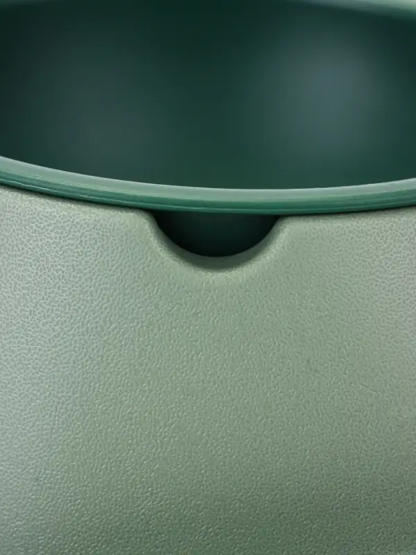 Миска для животных Дубль Мини  0,2 л , Soft-touch, изумруд