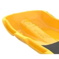 Санки с мягкой сидушкой &laquo;Комета&raquo;, желтые 74&times;43см