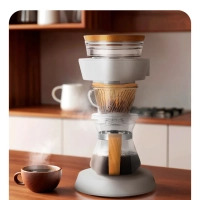 Портативная кофеварка-пуровер КТ-7574 - 0.35 л