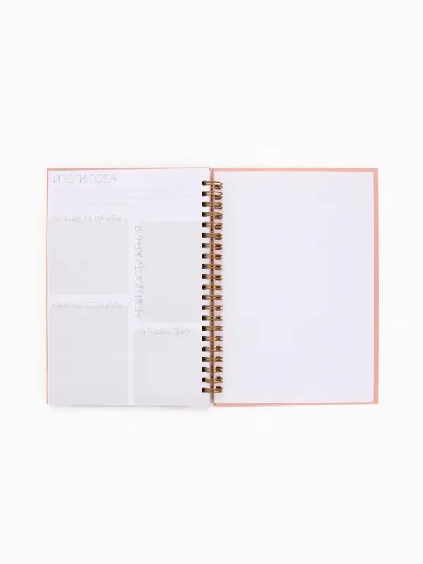 Планер-еженедельник А5, 86 л. В твердой обложке, на гребне "Себя создают"