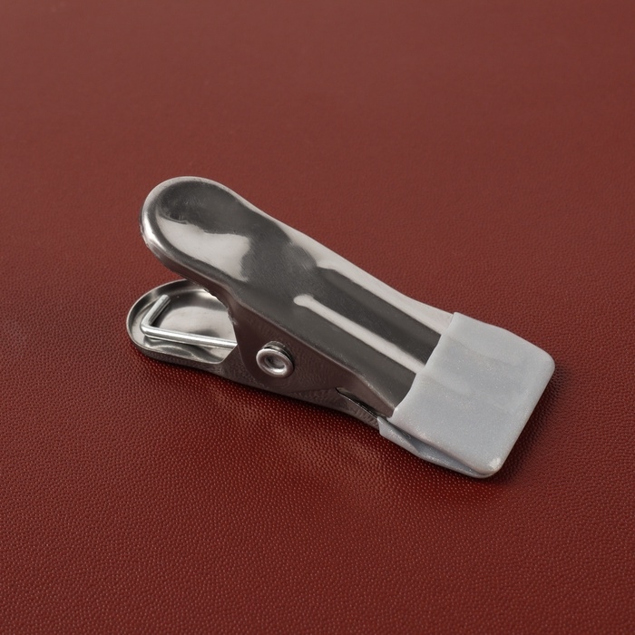 Зажимы для кожевника с насадкой, 5,5 &times; 2,3 см, металл, цвет разноцветный