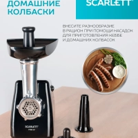 Мясорубка электрическая мощная с насадками SC-MG45M26