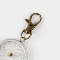 Брелок ловец снов, 17 см, серебристый