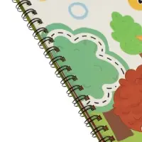 Многоразовая книга "Многоразовая развивающая тетрадь для детей 4-5 лет", 44 стр