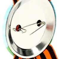 Значок закатной с георгиевской лентой &laquo;9 мая&raquo;