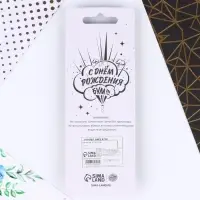 Свеча для торта, цифра &laquo;4&raquo;, 11,5 х 2,3 см