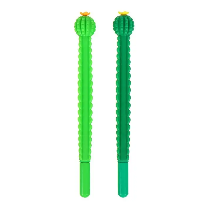 Ручка - прикол гелевая &laquo;Кактус&raquo;, МИКС