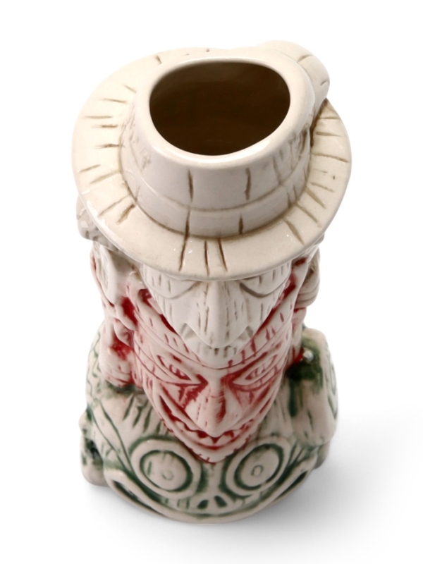 Стакан для коктейлей "Тики", три лица, керамика