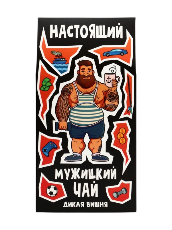 Чай черный "Настоящий мужицкий чай", 50 г