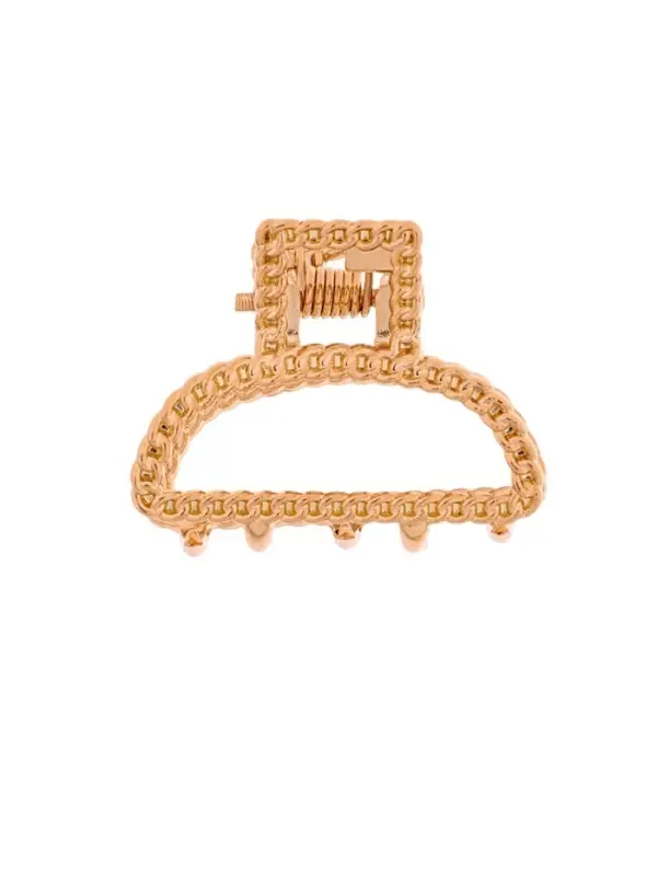 Крабик для волос &laquo;Эмма&raquo;, дуга, 2.5 см, золото