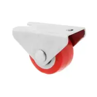 Ролик выкатной CAPPIO, прорезиненный, d=24 мм, 20 шт.