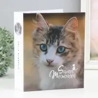 Фотоальбом 200 фото "Кошка" 10X15см,