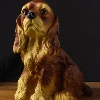 Копилка собака "Спаниэль сидящий" 17х13х19 см