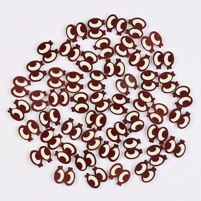 Глаза, набор 50 шт., размер 1 шт. &mdash; 1,6 &times; 1,5 см