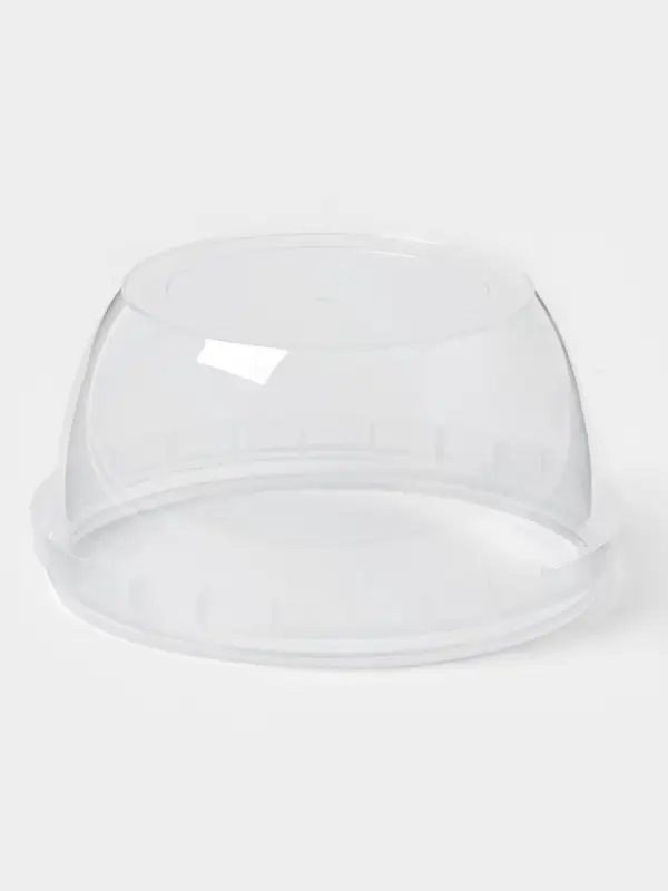 Банка "Супница" прозрачная 365 мл  с крышкой