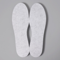 Стельки для обуви, утеплённые, универсальные, 25-46 р-р, 29 см, пара, цвет серый