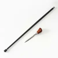 Сувенирное изделие Трость с кинжалом, клинок 15 см, набалдашник рукоять КПП, 94см