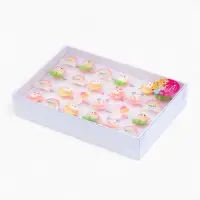 Кольцо &laquo;Выбражулька&raquo; мишка, заяц, форма МИКС, цветное, безразмерное