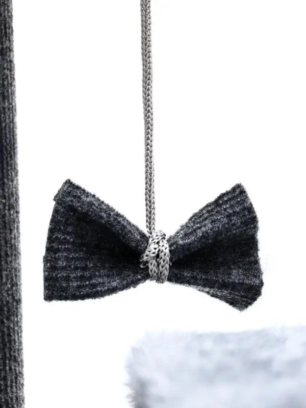 Домик для кошек с когтеточкой, квадратный, 3х-этажный, 33 &times; 42 &times; 63 см, ковролин, серая