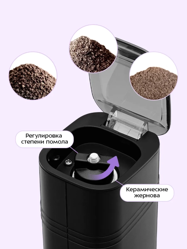 Набор автоматических мельниц для соли и перца КТ-6488